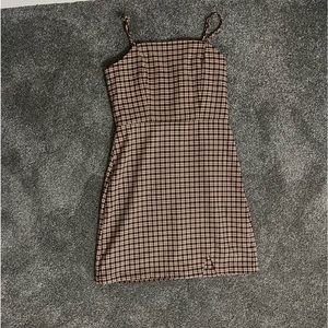 Plaid Gianni Bini Spaghetti strap dress